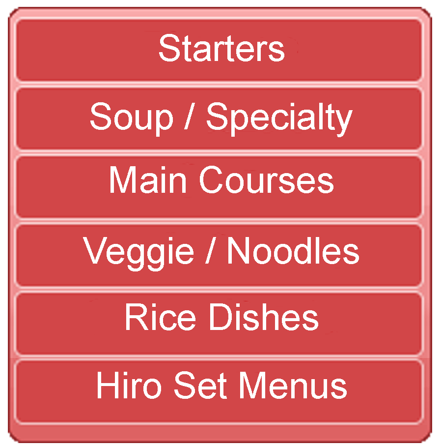 Hiro menu deals
